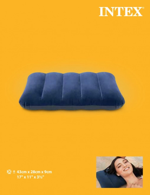 Felfújható velúros párna Intex