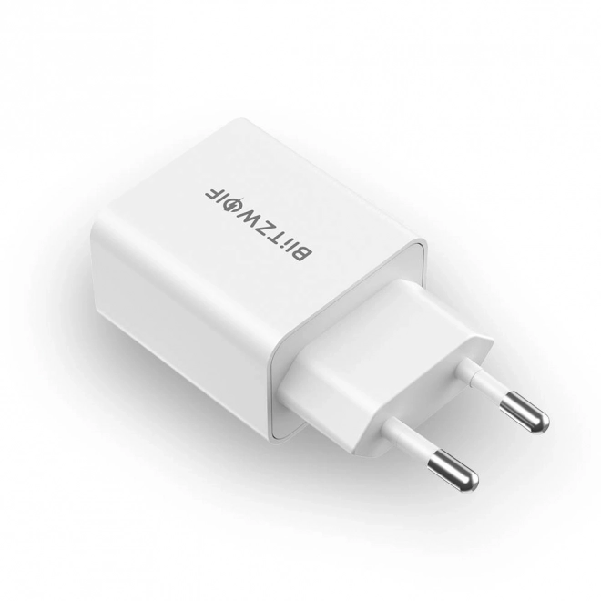 Blitzwolf USB és USB-C fali töltő 20W fehér