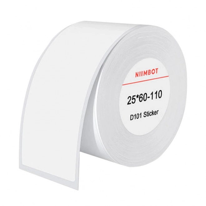Niimbot fehér hőcímkék 25x60 mm