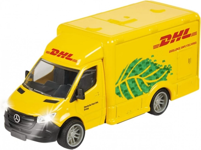 Majorette nagy Mercedes-Benz DHL autómodell