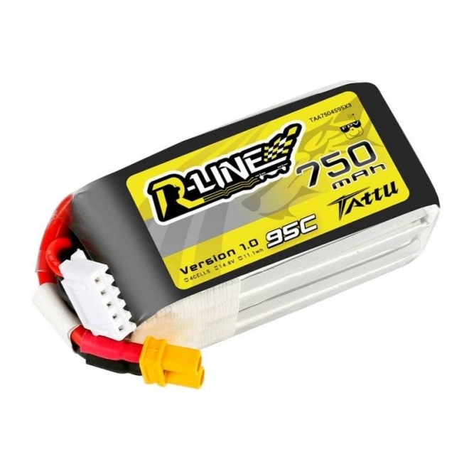 Tattu R-line 750mAh 14,8V 95C 4S drón akkumulátor