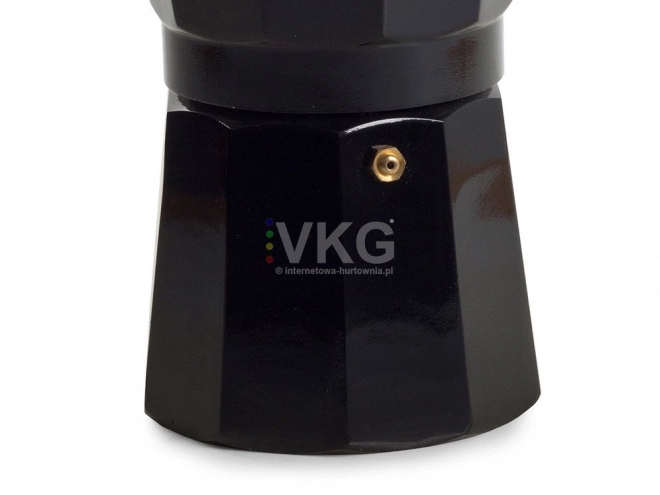 Alumínium kávéföző 600ml fekete fény 12 csésze