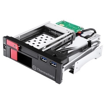 Fekete HDD Rack 2xUSB 3.0 SATA3 3,5" + 2,5"