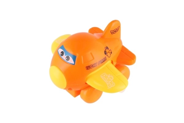 Repülőgép szemekkel, szárnycsapkodó mechanizmussal