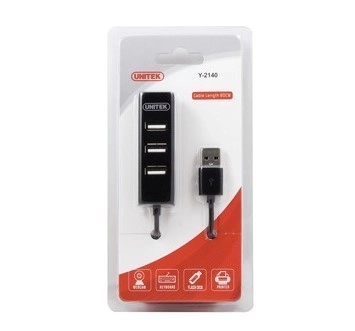 4 portos USB 2.0 elosztó telefon töltéssel