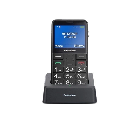 Telefon időseknek - Fekete