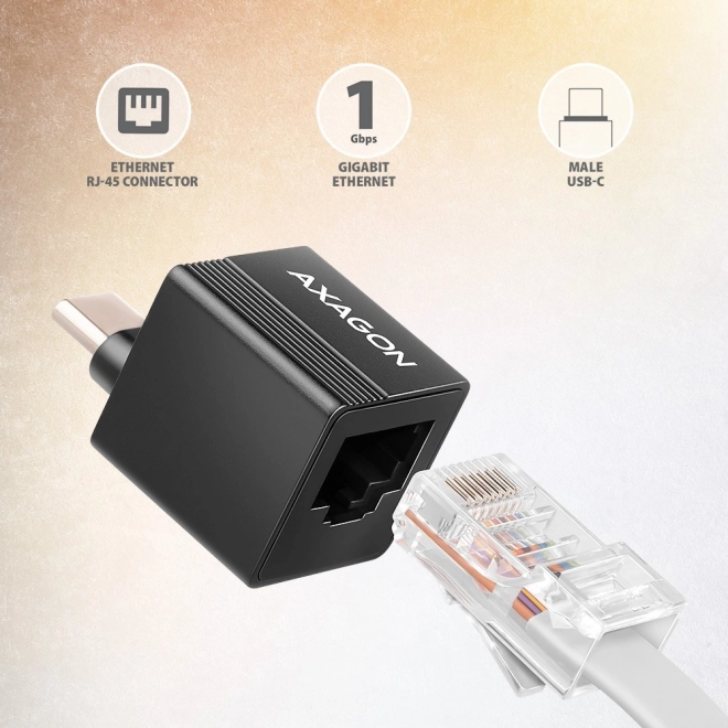 Külső AXAGON USB-C ethernet adapter