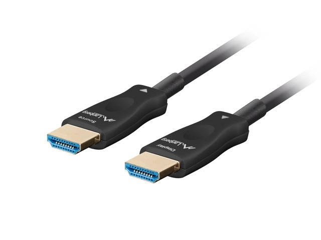 8K optikai HDMI kábel M/M v2.1 fekete