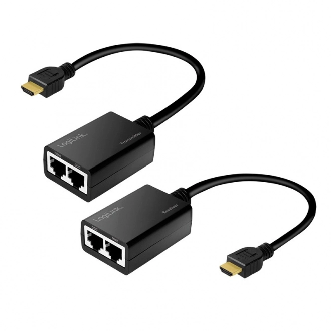 HDMI jeltovábbító 30 m-ig, 1080p/60 Hz, 0,3 m