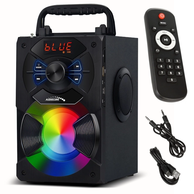 Bluetooth hangszóró rádióval és USB-vel Audiocore