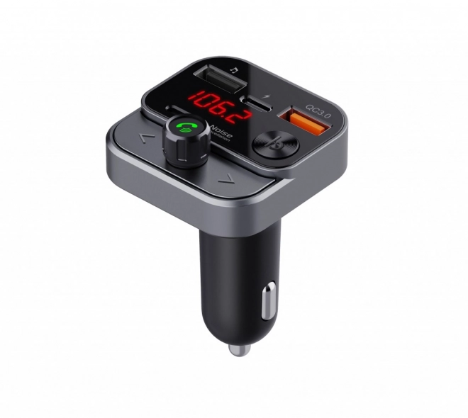 Bluetooth autós FM adó LCD kijelzővel