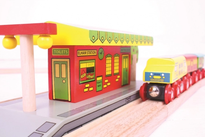 Bigjigs Rail vidéki állomás