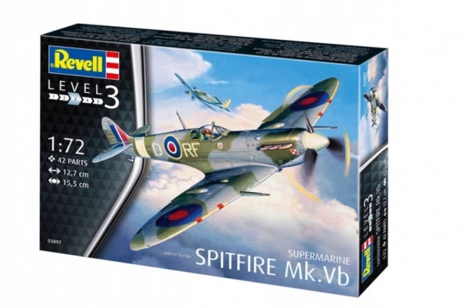 Spitfire Mk.VB műanyag modell