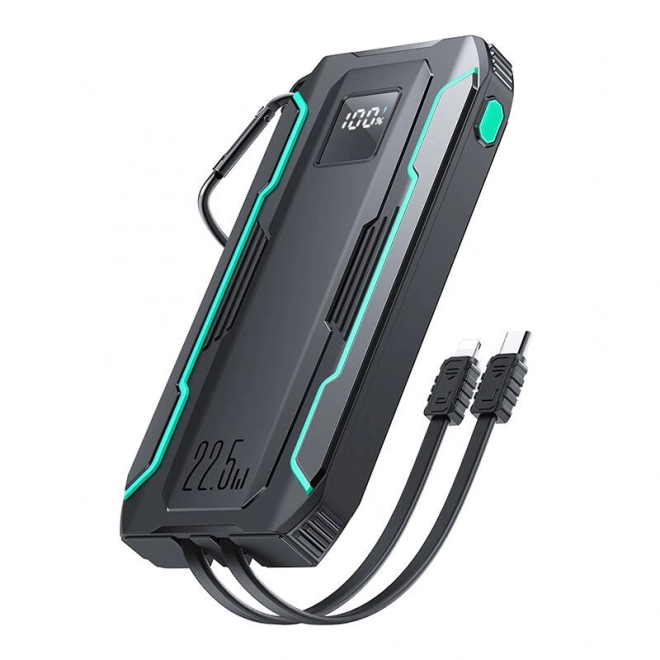 Powerbanka Joyroom 10000 mAh Lightning és USB-C kábellel