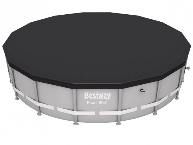 Bestway medencetakaró 488 cm-es keretes medencéhez