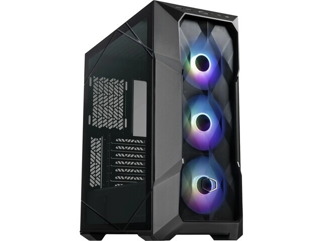 Fekete MasterBox TD500 V2 Mesh ablakos ARGB ház