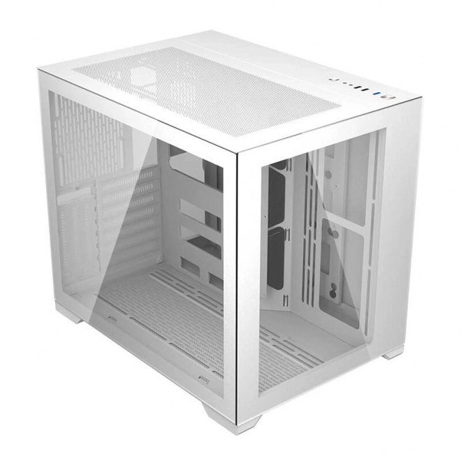 Darkflash C305 elegáns ATX számítógépház fehér színben