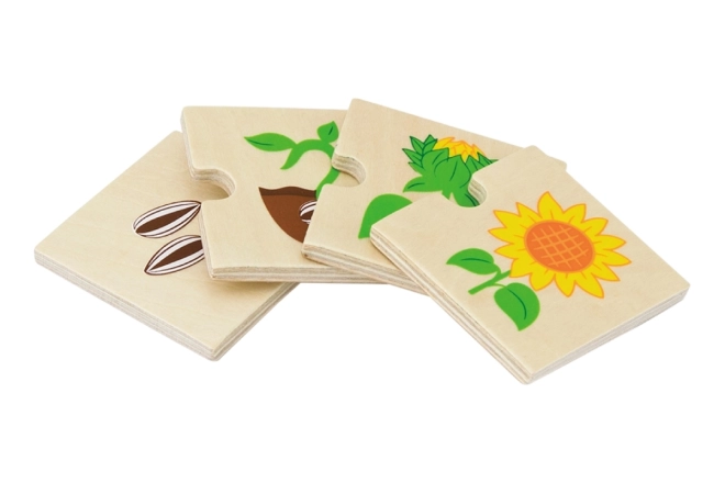 VIGA fa puzzle növekvő állatok és növények