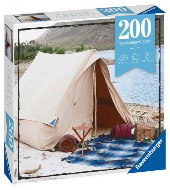 Ravensburger kemping puzzle 200 darabos