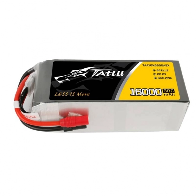 Tattu nagy kapacitású LiPo akkumulátor 16000mAh 22.2V