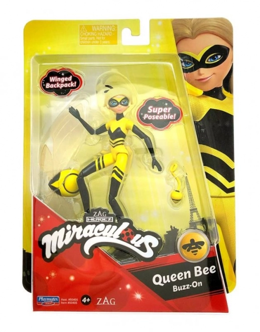 Miraculous: katica és fekete macska: Queene Bee - méhkirálynő figura