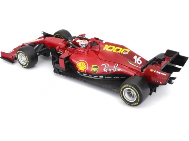 Bburago Ferrari SF 1000 osztrák #16 Leclerc modellautó 1:18 méretarányban