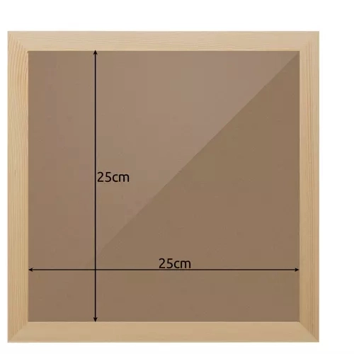 Tömör fa képkeret 30x30 cm