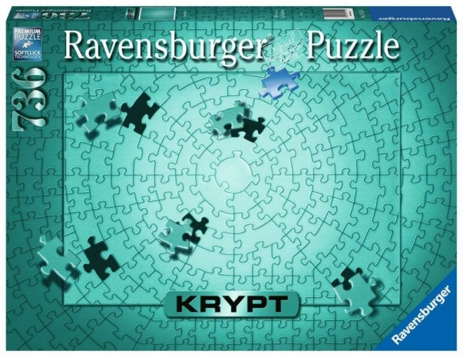 Ravensburger Krypt Puzzle Fémes Menta 736 Darabos