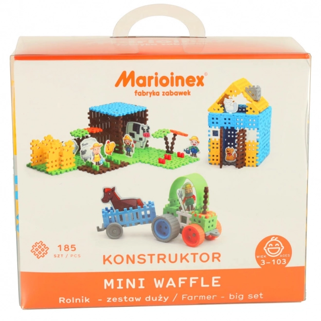 Konstruktív építőkészlet Mini Waffle - Nagy készlet Gazda