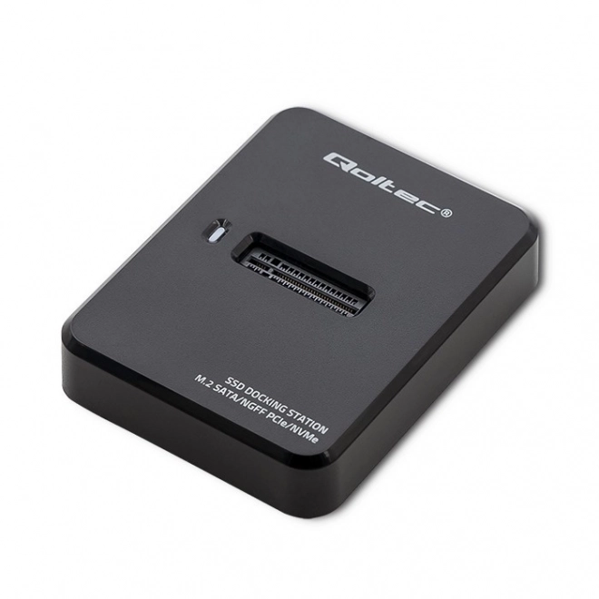 Qoltec merevlemez dokkoló SSD M.2 SATA/PCIe