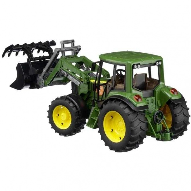 Bruder traktor john deere homlokrakodóval