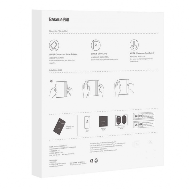 Baseus corning edzett üveg iPad Pro 10 10,9-hoz