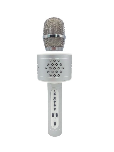 Bluetooth karaoke mikrofon ezüst – Ezüst