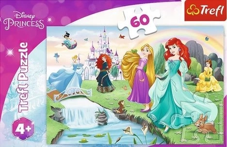 Disney hercegnők puzzle 60 darabos