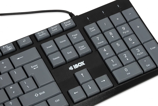 Eris szürke USB billentyűzet