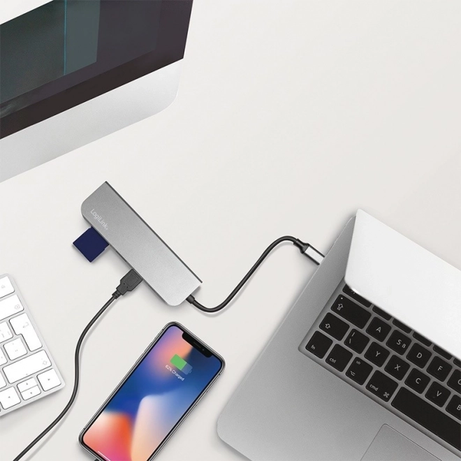 Usb-c hub többfunkciós kártyaolvasó hdmi pd