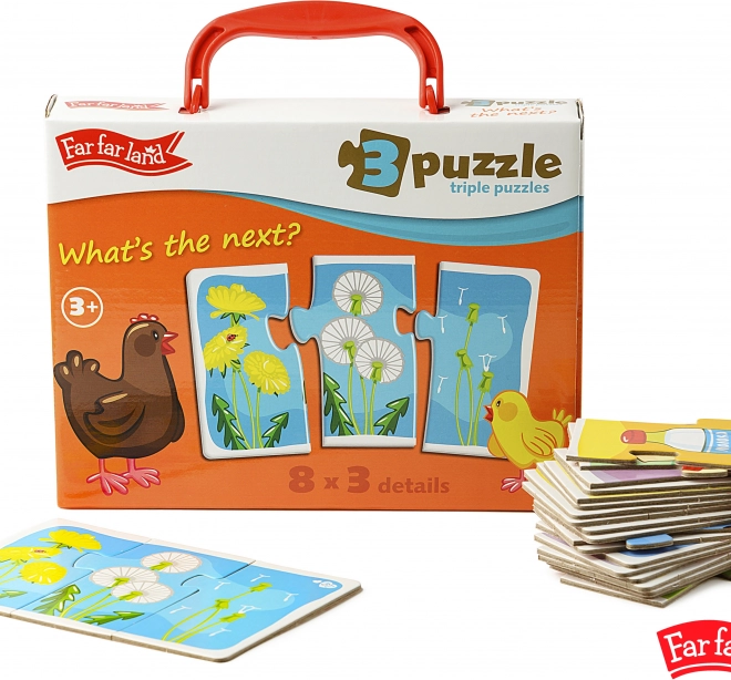 Far Far Land puzzle hármas 8 kép