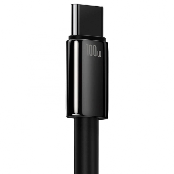 Baseus usb-c kábel 100w 2m fekete