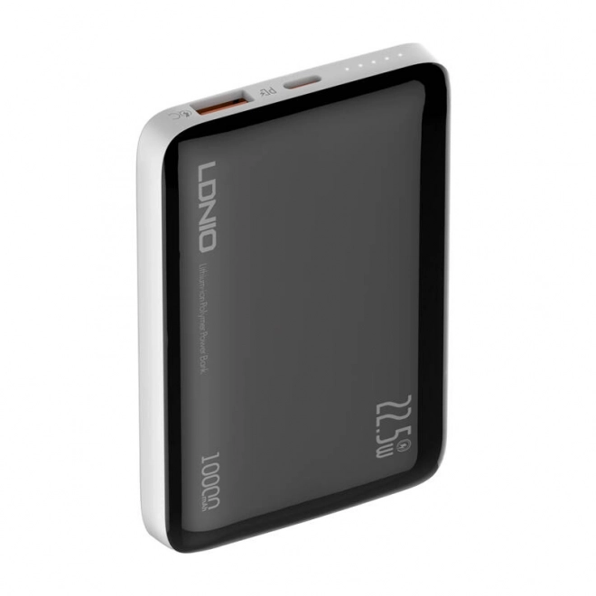 Ldnio hordozható töltő 10,000 mAh USB-C fekete