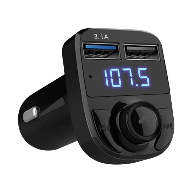 fm transzmitter sd mp3 bluetooth töltő 2xusb