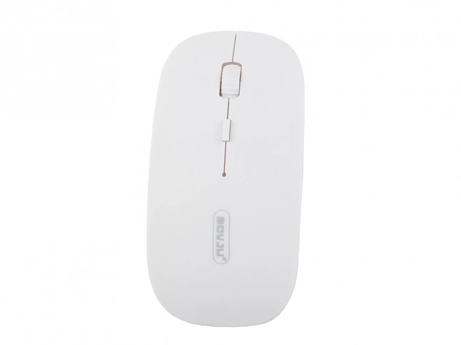 Vezeték nélküli optikai egér slim 2.4 Ghz – Fehér