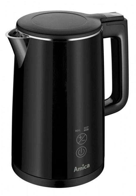 Digitális vízforraló 1.5L - fekete