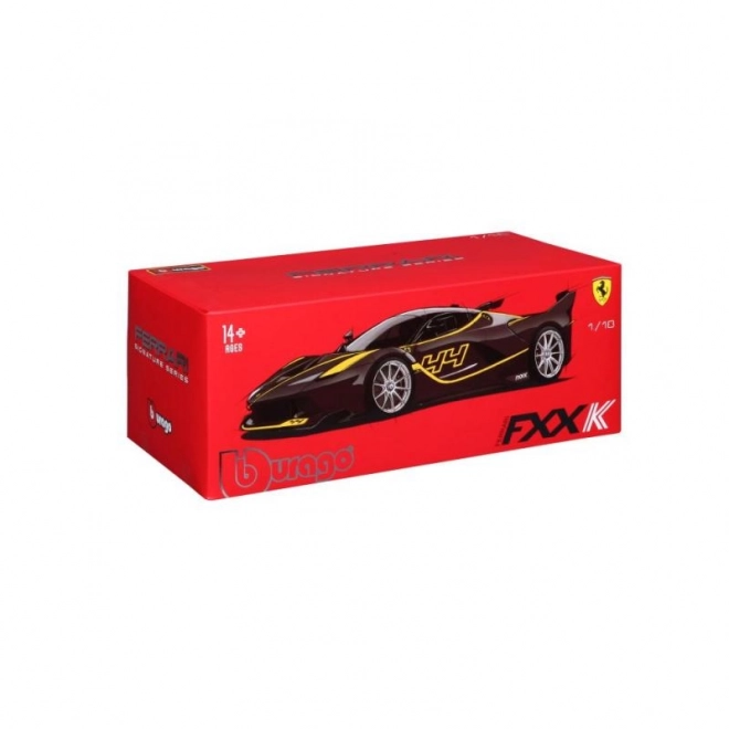 Bburago FERRARI Signature sorozat FXX K fekete modellautó