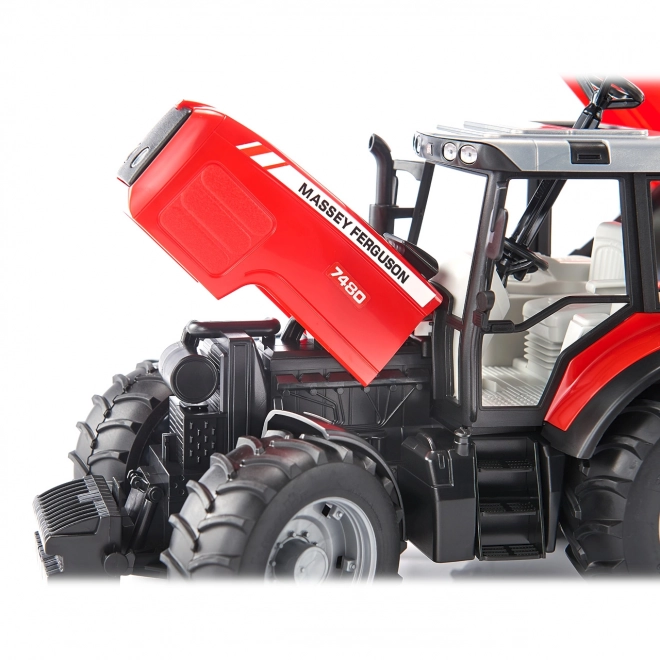 Bruder Massey Ferguson traktor billenő pótkocsival