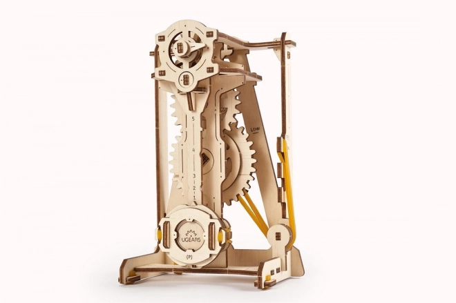 Ugears 3D fa mechanikus puzzle STEM tanulási inga