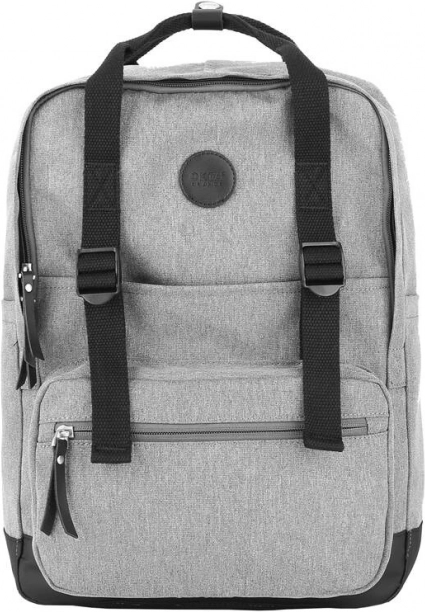 szürke HIMAWARI 15" laptop hátizsák, vízlepergető, 16 l