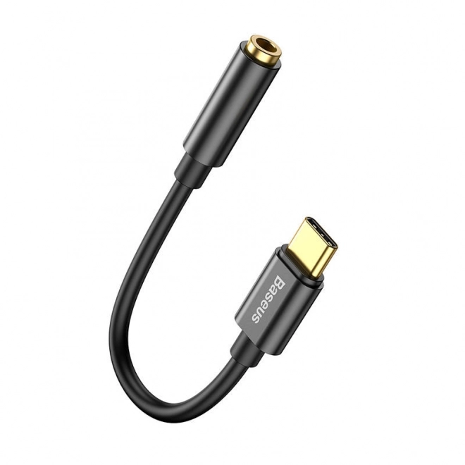 Baseus usb-c - 3,5 mm jack adapter fekete