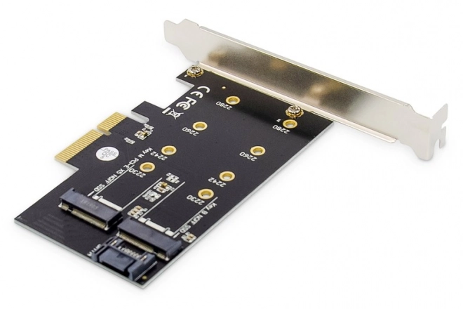 M.2 NGFF/NVMe SSD bővítőkártya PCIe 3.0 x4