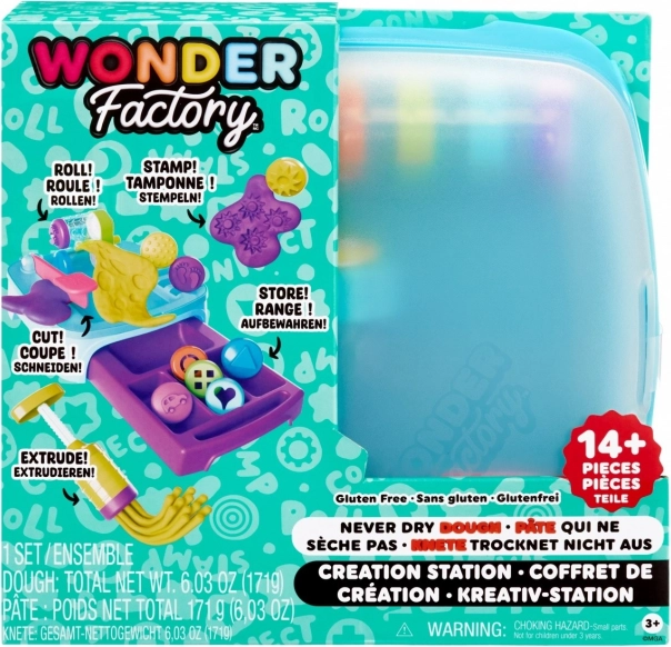 Kreatív állomás marcipán formázáshoz Wonder Factory Dough