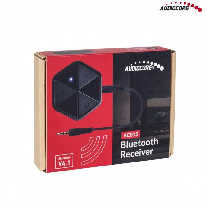 Audiocore AC815 Bluetooth vevő adapter klipszel